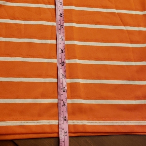 Beverly Hills Polo Club Golf Polo TN Orange EUC - Picture 8 of 8